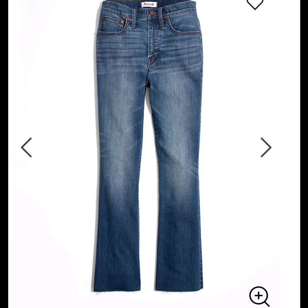 Madewell CaliDemi-Boot Jeans Kemper Wash: BackSeam